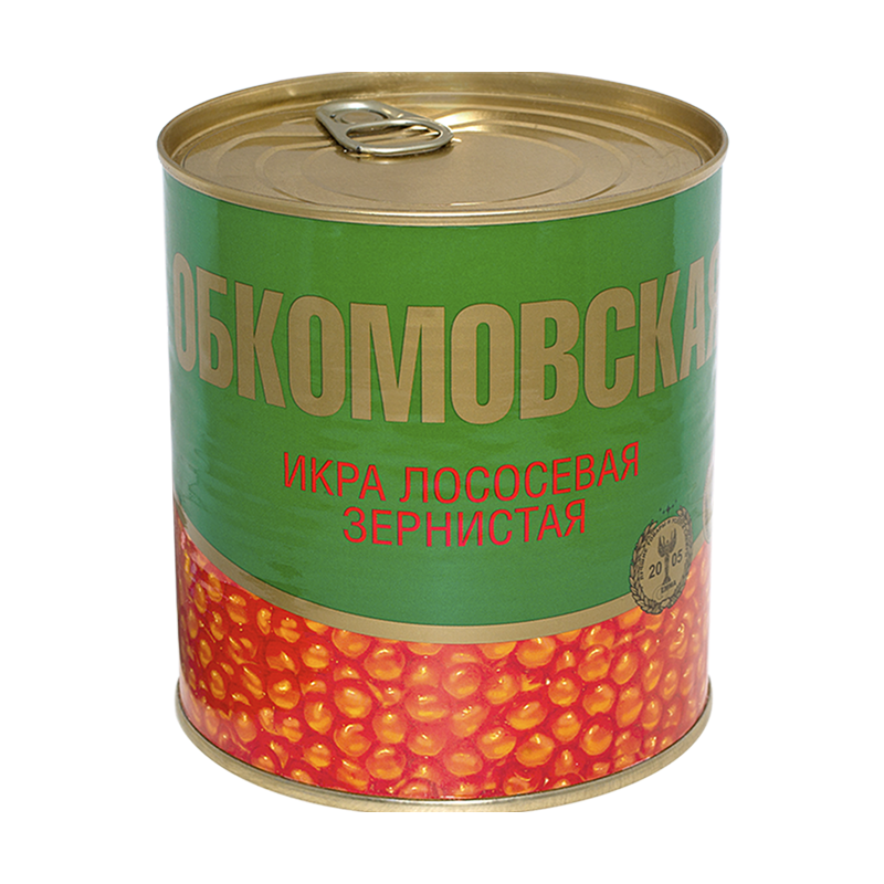 Икра лососевая Обкомовская, 800 г