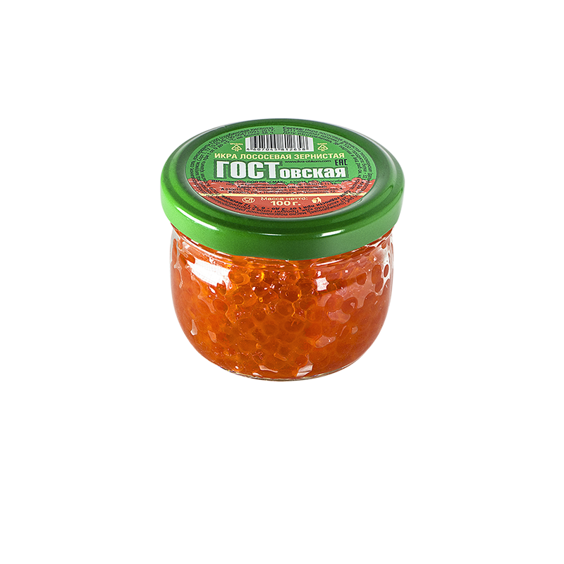 Икра лососевая ГОСТовская, 120 г