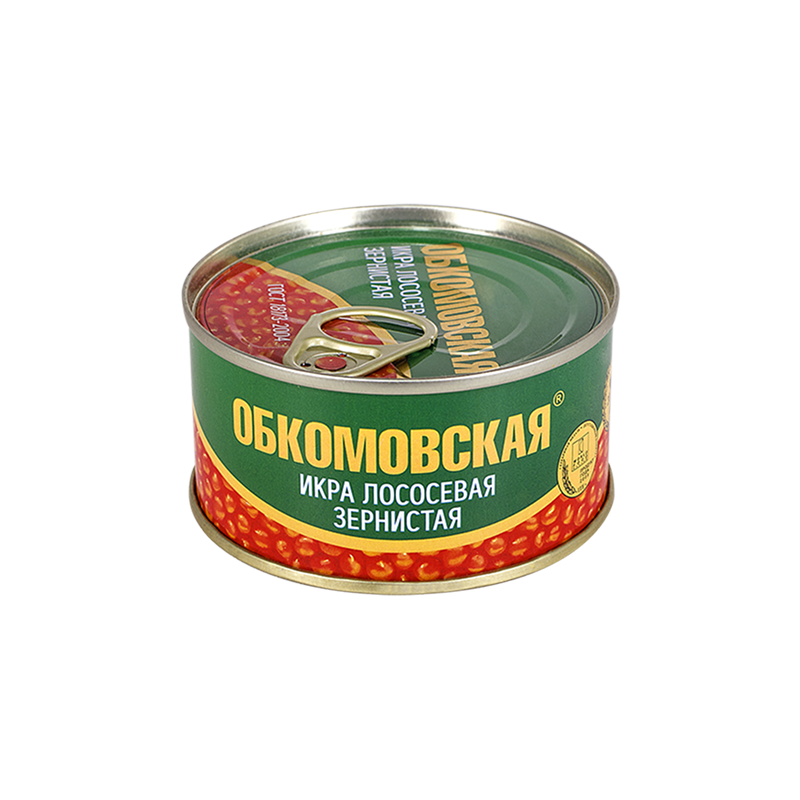 Икра лососевая Обкомовская, 140 г