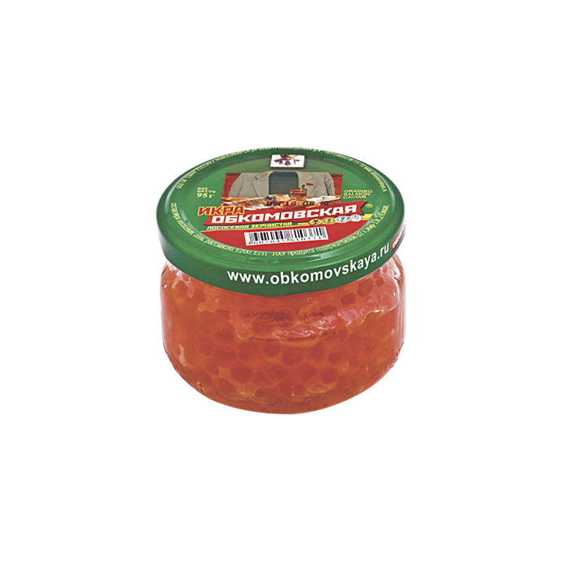 Икра лососевая Обкомовская, 95 г